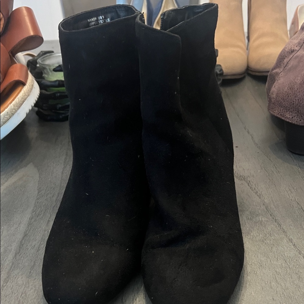 Elegant Black Ankle Booties